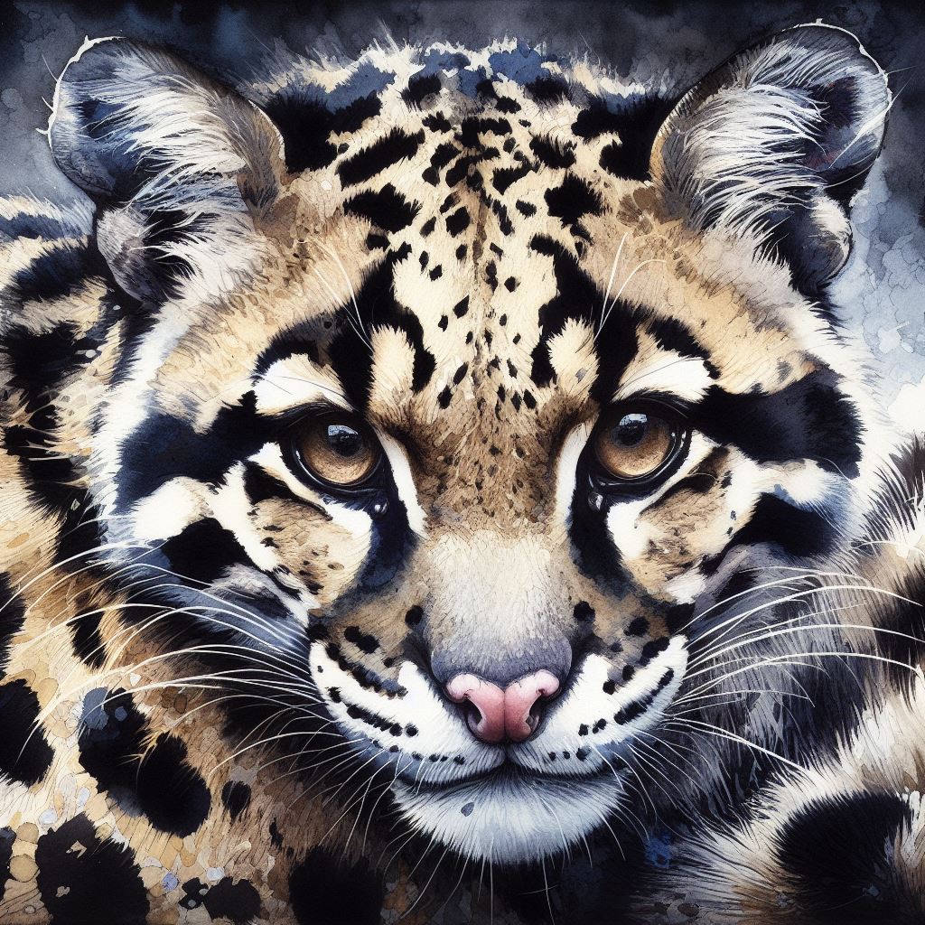 雲朵花紋的美麗動物-台灣雲豹Formosan clouded leopard