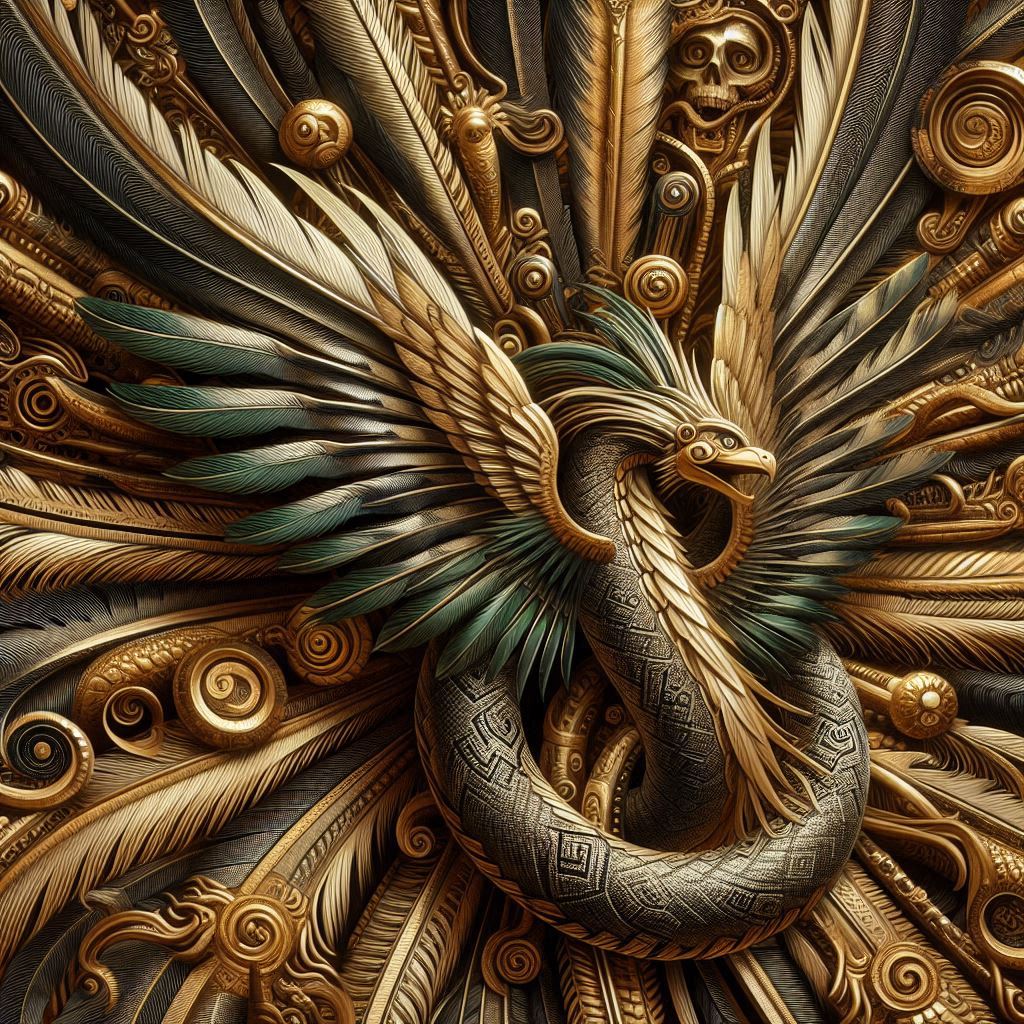 中南美洲重最要的神-羽蛇神kukulkan